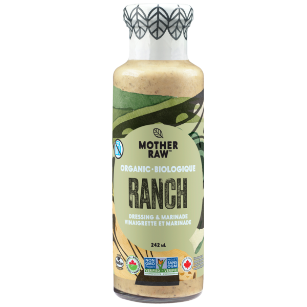 Salad Dressing & Toppings Mother Raw Organic Ranch Dressing and Marinade hero