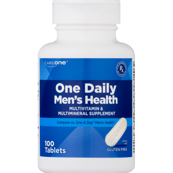 Vitamins & Supplements CareOne One Daily Men's Health Multivitamin Tablets hero