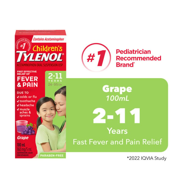 Children's Health Care Children's TYLENOL Children's Fever & Pain Liquid hero