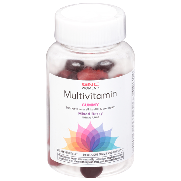 Vitamins & Supplements GNC Multivitamin, Gummy, Mixed Berry hero