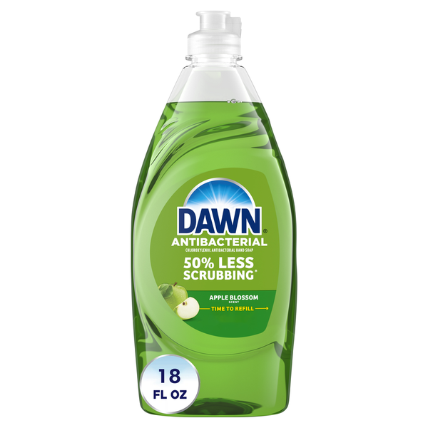 Cleaning Products and Supplies Dawn Ultra Antibacterial Liquid Dish Soap, Apple Blossom hero