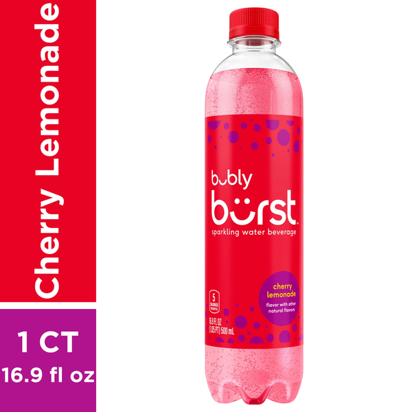 Beverages bubly Sparkling Water Beverage, Cherry Lemonade hero