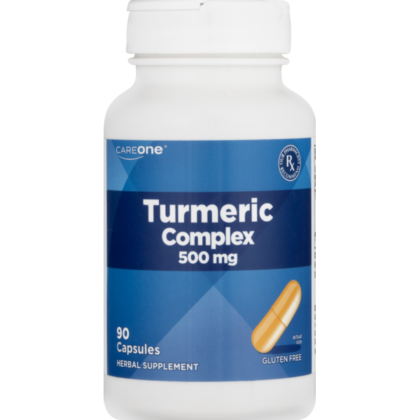 Vitamins & Supplements CareOne Turmeric Complex 500mg Tablets hero