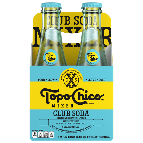 Soft Drinks Topo Chico Mixer, Club Soda hero