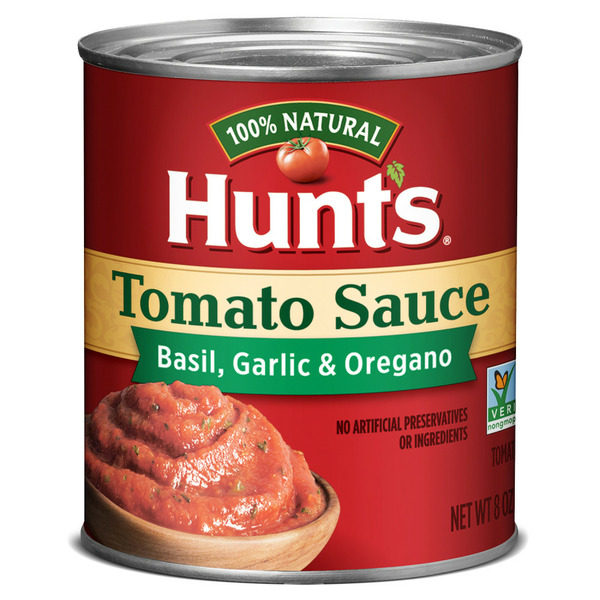 Condiments Hunt's Tomato Sauce with Basil, Garlic and Oregano hero