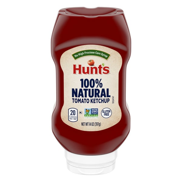 Condiments Hunt's 100% Natural Tomato Ketchup hero