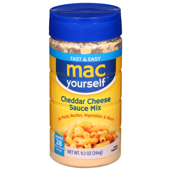 Instant Foods Mac Yourself Cheddar Cheese Sauce Mix hero