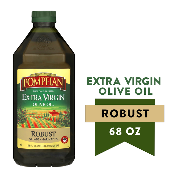 Oils & Vinegars Pompeian Robust Extra Virgin Olive Oil hero