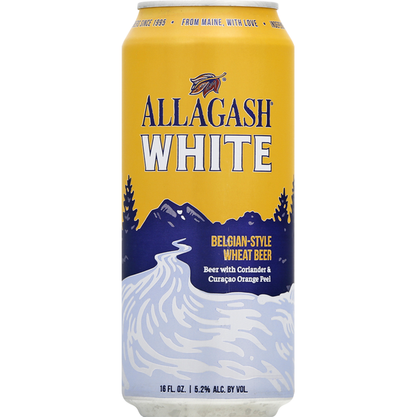 Beers & Coolers Allagash Beer, Wheat, Belgian-Style, White hero