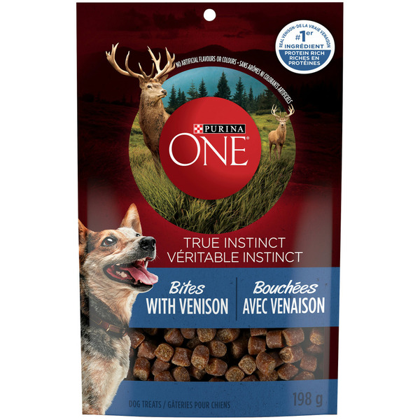 Dog Food & Care Purina ONE True Instinct Bites Venison hero