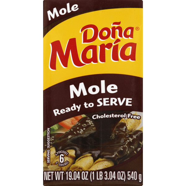 Latino Foods Dona Maria Mole hero