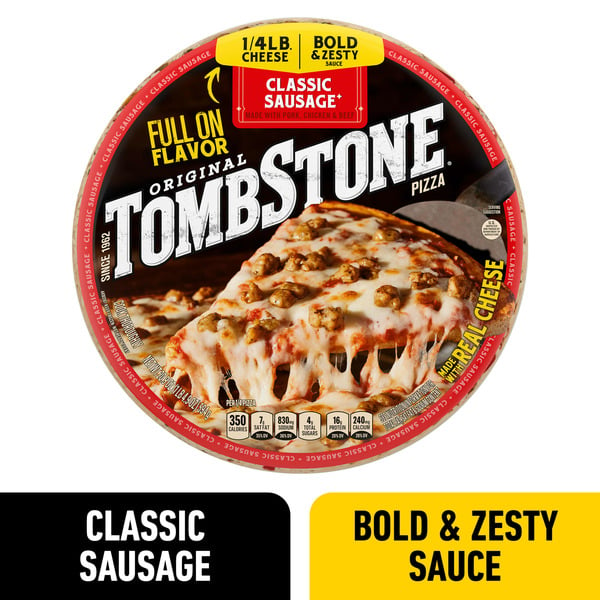 Frozen Pizza Tombstone Classic Sausage Frozen Pizza hero