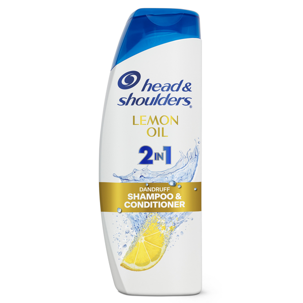 Hair Care Head & Shoulders 2 in 1 Dandruff Shampoo and Conditioner, Lemon Essential Oil hero