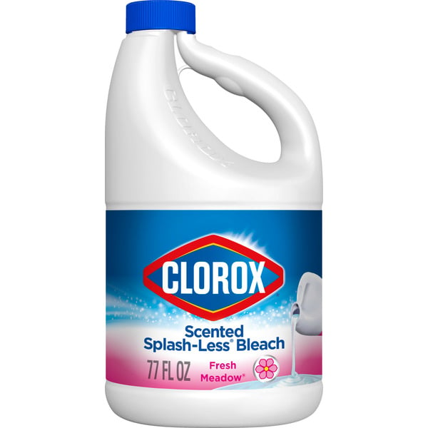 Cleaning Products and Supplies Clorox Splash-Less Bleach, Contentrated Formula, Fresh Meadow® hero