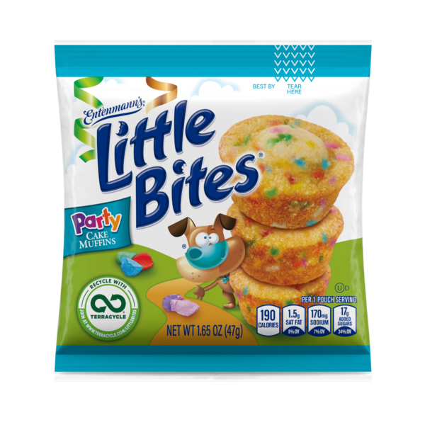 Cookies & Cakes Entenmann's Little Bites, Party Cake Mini Muffins hero