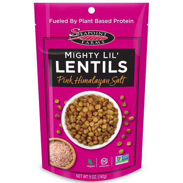 Grains, Rice & Dried Goods Seapoint Farms Mighty Lil' Lentils, Pink Himalayan Salt hero