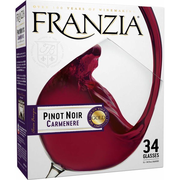 Red Wines Franzia Pinot Noir / Carmenere Red Wine hero