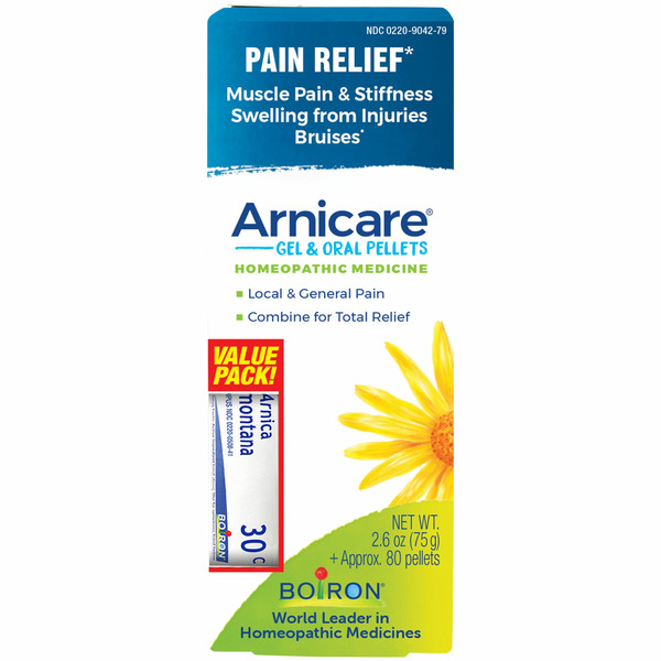 Homeopathic Products Boiron Arnicare Value Pack Gel and Pellet, Homeopathic Medicine for Pain Relief hero