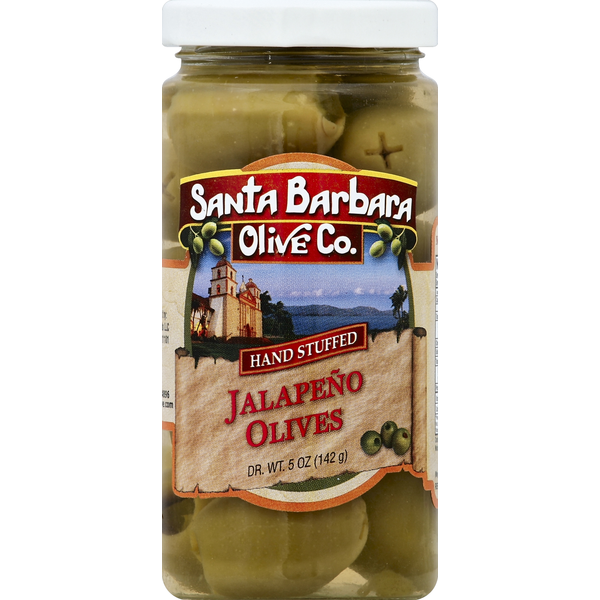 Pickled Goods & Olives Santa Barbara Olive Co. Olives, Jalapeno hero