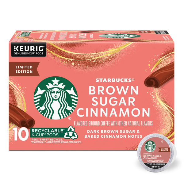 Coffee Starbucks Brown Sugar Cinnamon K-Cup Coffee hero