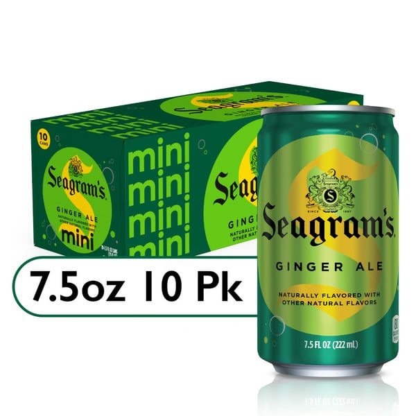 Soft Drinks Seagram's Ginger Ale Soda Soft Drinks hero