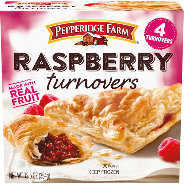 Frozen Dessert Pepperidge Farm Raspberry Turnovers hero