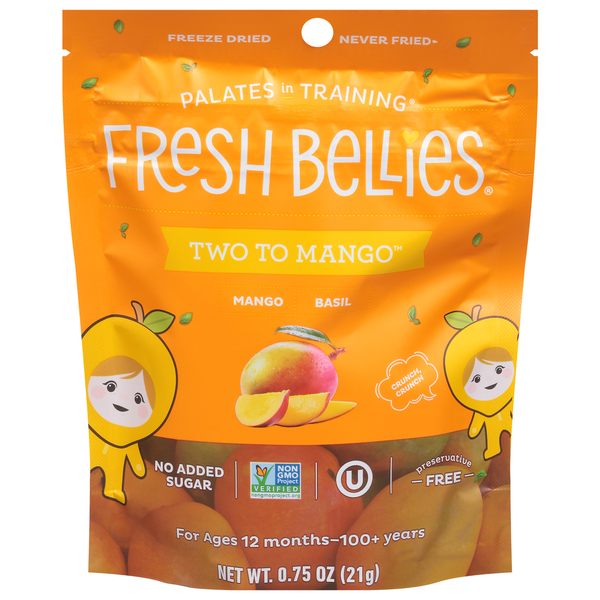 Baby Food & Formula Fresh Bellies Snack, Two To Mango hero