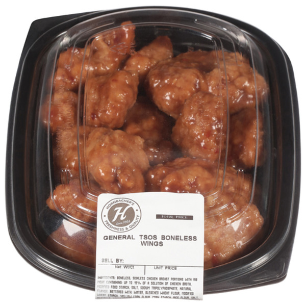 Packaged Poultry Quick & Easy Boneless General Tso's Chicken Wings hero