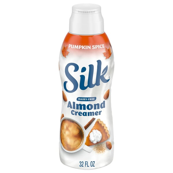 Cream Silk Pumpkin Spice Almond Creamer hero