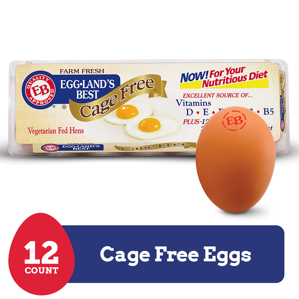 Eggs Eggland's Best Cage Free Large Brown Eggs hero