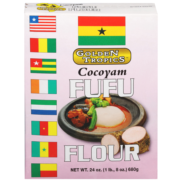 Baking Supplies & Decor Golden Tropics Fufu Flour, Cocoyam hero