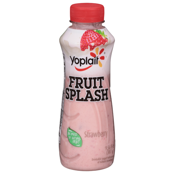 Yoplait Fruit Splash, Strawberry hero