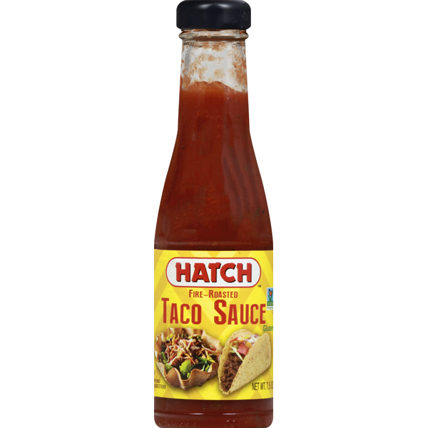 Pasta Sauce HATCH Taco Sauce, Fire-Roasted hero