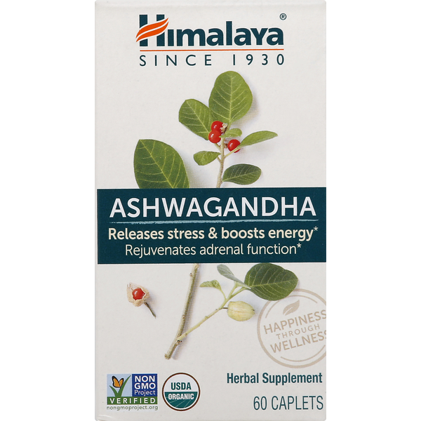 Stress & Sleep Aids Himalaya Ashwagandha, Caplets hero