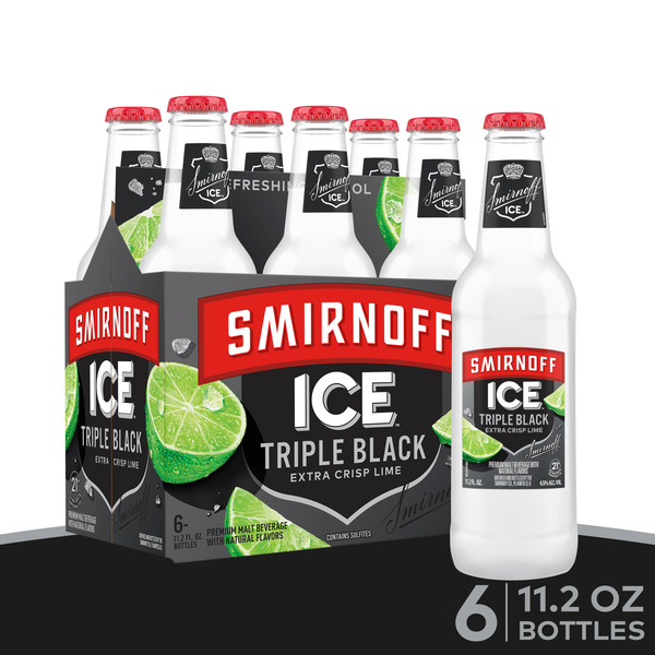 Beers & Coolers Smirnoff Ice Triple Black hero