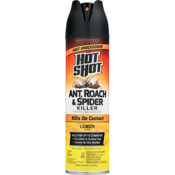 Small Animal Care Hot Shot Ant, Roach & Spider Killer, Lemon Scent hero