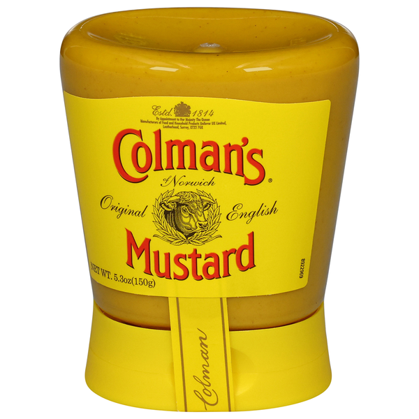 Condiments Colman’s Mustard, Original English hero