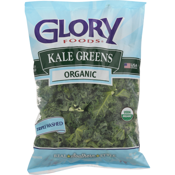 Packaged Vegetables & Fruits Glory Foods Kale Greens, Organic hero