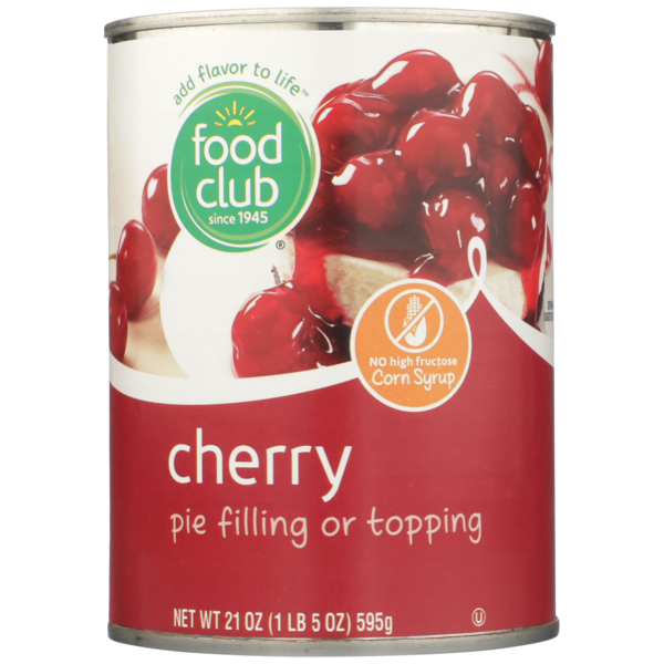 Baking Ingredients Food Club Cherry Pie Filling Or Topping hero