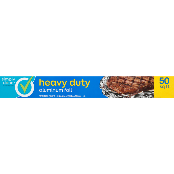 Food Storage Simply Done Heavy Duty Aluminum Foil 12 "Wide hero