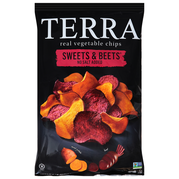 Potato Chips,Tortilla & Pretzels TERRA Vegetable Chips, Sweets & Beets, Real hero