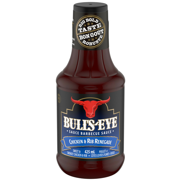 Condiments Bull's-Eye Chicken & Rib Renegade BBQ Sauce hero