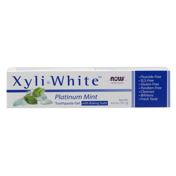 Oral Care | Toothpaste & Floss NOW Xyliwhite™ Platinum Mint Toothpaste Gel with Baking Soda hero