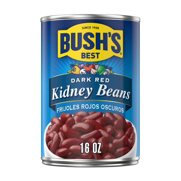 Canned Meals & Beans Bush's Best Dark Red Kidney Beans hero