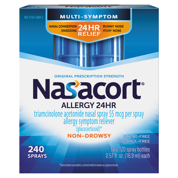 Allergy Nasacort Allergy, 24HR, Original Prescription Strength hero