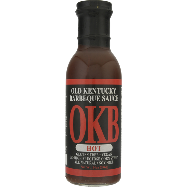 Marinades & Meat Preparation OKB Barbecue Sauce, Old Kentucky, Hot hero