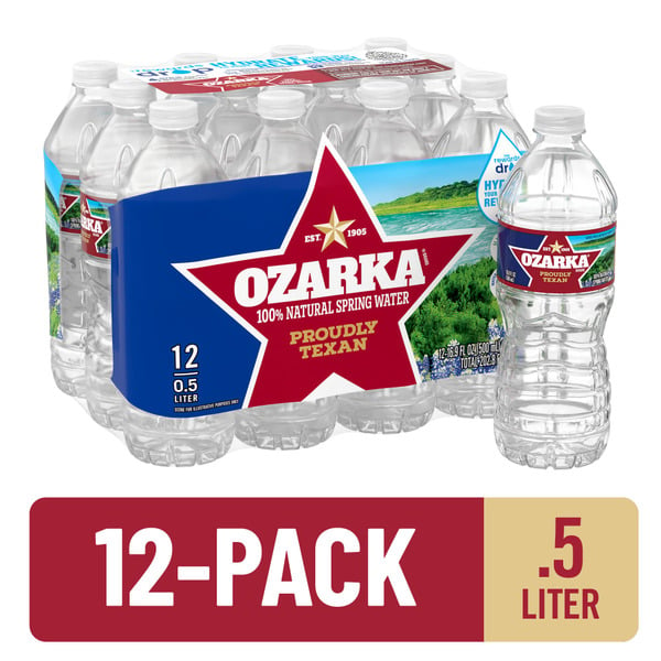 Water, Seltzer & Sparkling Water Ozarka Natural Spring Water hero