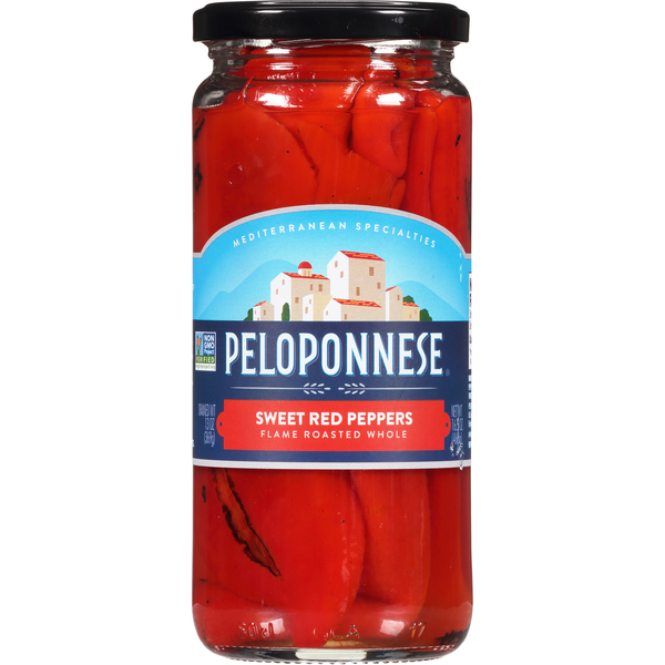 Pickled Goods & Olives Peloponnese Sweet Red Peppers hero