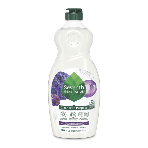 Dish Detergents Seventh Generation Dish Soap Liquid Lavender Flower & Mint Scent hero