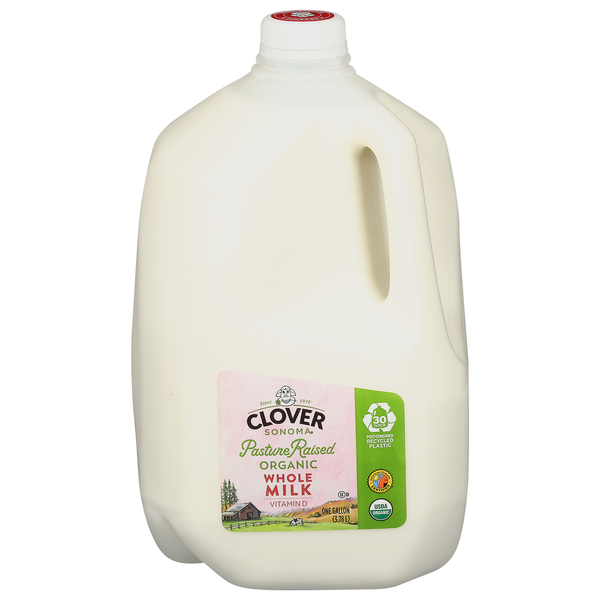 Milk Clover Sonoma Organic Whole Milk hero